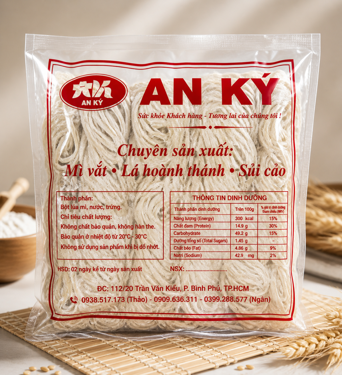 Mì vắt sợi nhỏ 2